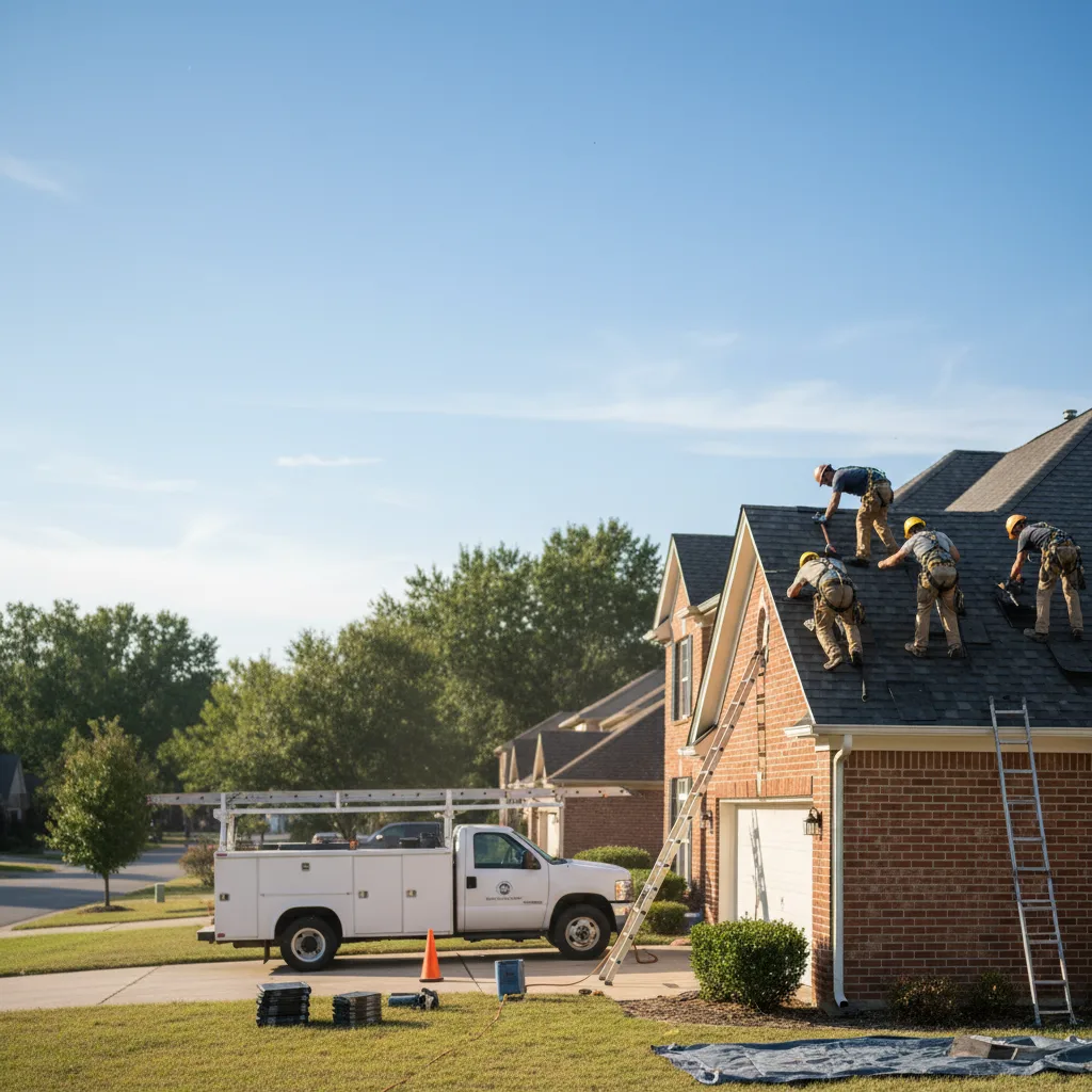 Roof Repair in Olin